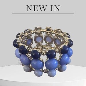 💜 Shades of Purple Beaded Stretch Bracelet – Cozy Chic Vibes 💜